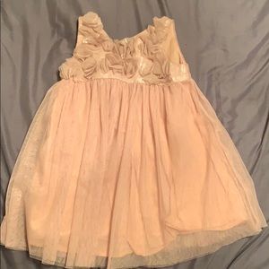 Beige Baby Girl Dress